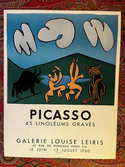 PICASSO, Pablo. Picasso: 45 Engraved Linoleums....