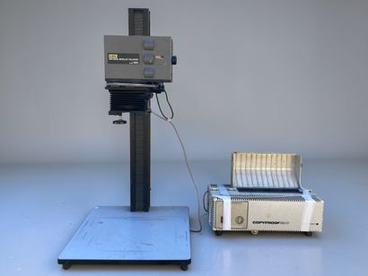 Important set for photo processing; photographic...