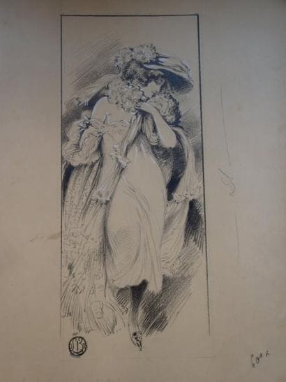 Lubin de BEAUVAIS (XIX-XXème s.)
L'élégante,...