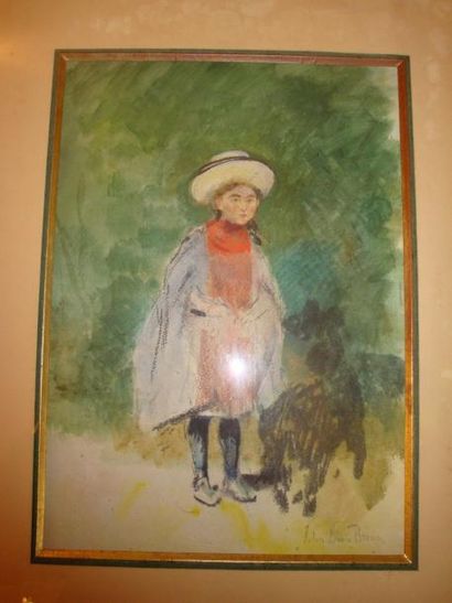 John Lewis Brown (1829-1890)
Jeune fille...