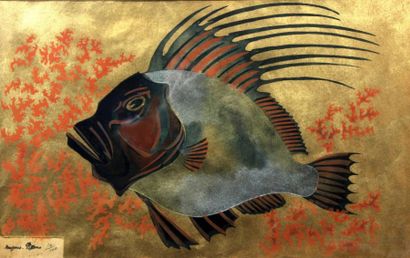 Georges MANZANA-PISSARO (1871- 1961)
Poisson...