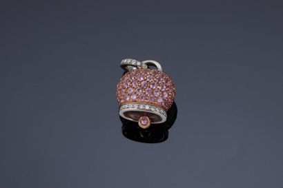 Pendentif CHANTECLER en or gris 18k (750...