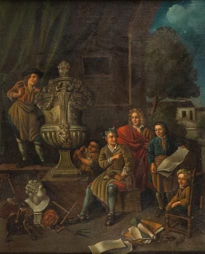 ECOLE HOLLANDAISE vers 1700

suiveur de Jean...