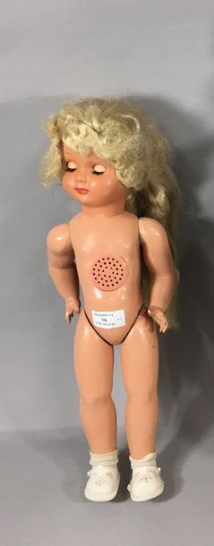 Doll, with head in composition marked 