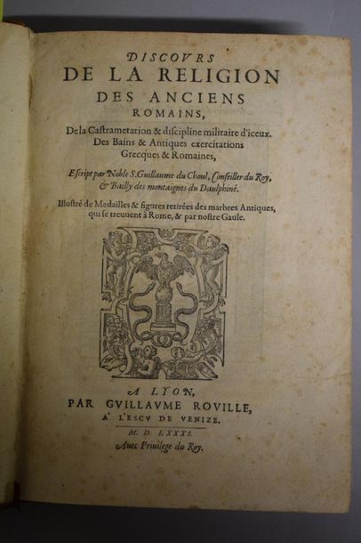 CHOUL

Discourse on the religion of the ancient...