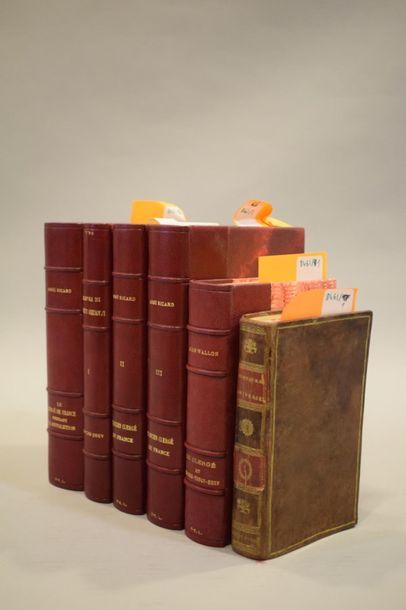 Lot comprising :



- SICARD (the Abbot),...