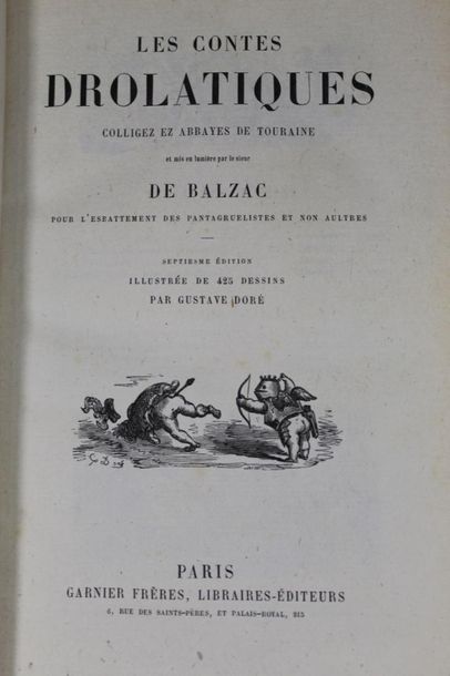 BALZAC (Honoré de). Les Contes drolatiques....