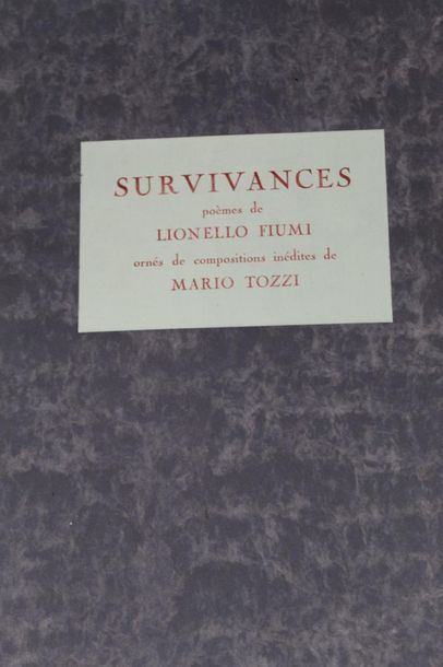 FIUMI Lionello (1894-1973) & TOZZI Mario...