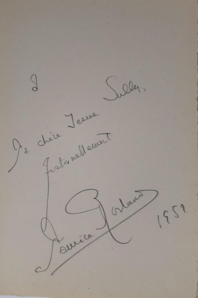 ROSTAND Maurice (1891-1968) 

Mon pauvre...