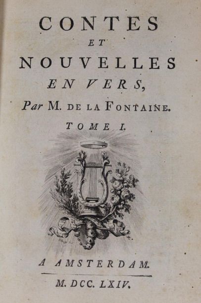LA FONTAINE. Contes et nouvelles en vers....