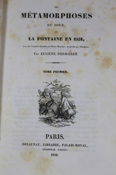 DESMARES, Eugène : Les Métamorphoses du jour...