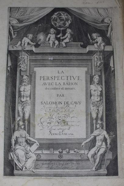 CAUS (Salomon de). La Perspective, avec la...