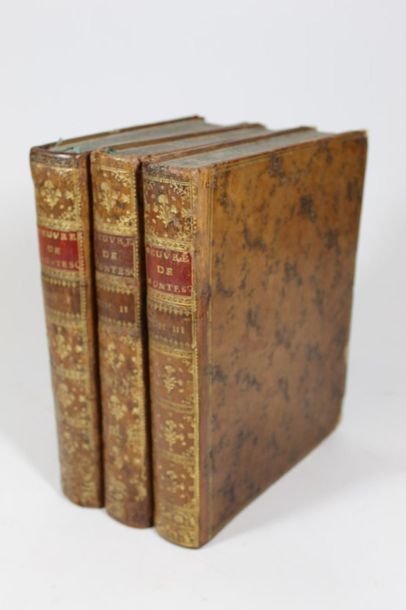 MONTESQUIEU : Oeuvres de Monsieur de Montesquieu....
