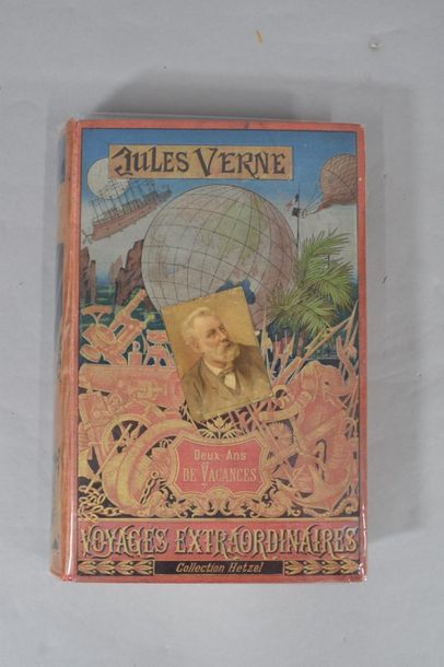 VERNE Jules. Deux ans de vacances, Hetzel.

Cartonnage...