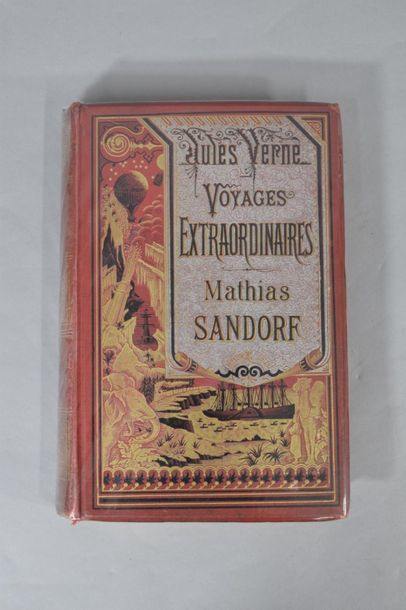 VERNE Jules. Mathias Sandorf, Hetzel.

Cartonnage...