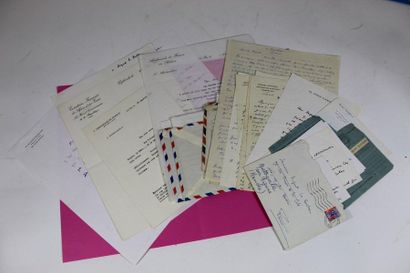 Auguste le breton. 29 letters to him, most...