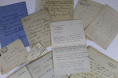 MISCELLANEOUS. 9 letters or pieces, most...