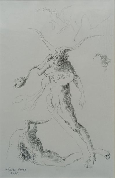 LJUBA, 1934-2016

RSAN, avril 1991

Encre...