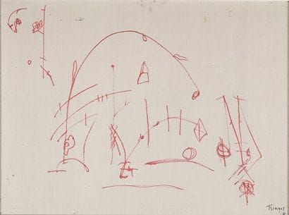 TSINGOS Thanos, 1914-1965

Sans titre, 1952-1955

huile...