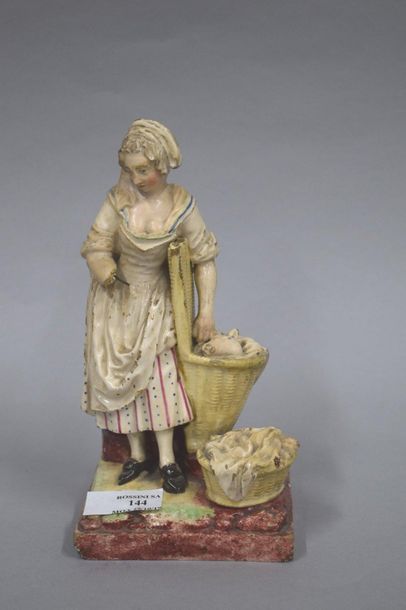 France - Niderviller Début 19e 

Statuette...