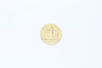Médaille en vermeil du Ministère de l'Intérieur,...
