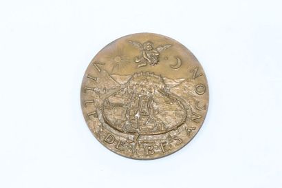 Médaille en bronze de la Monnaie de Paris....