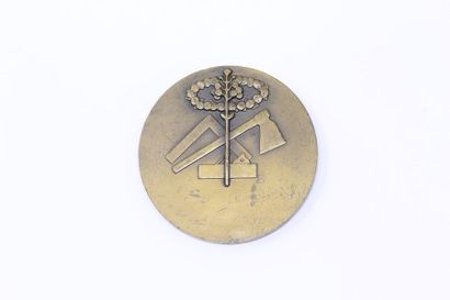 Médaille en métal de la Monnaie de Paris....