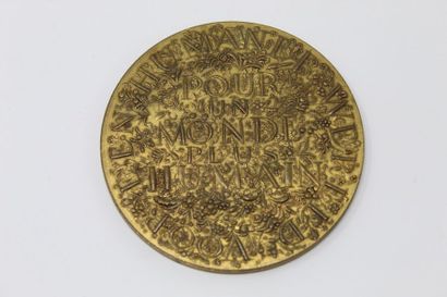 LEPLAE Charles (XX)

Médaille en bronze «...