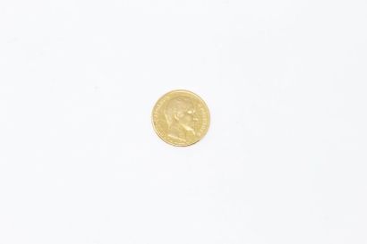 Pièce en or de 20 Francs 