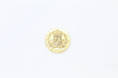 Pièce en or de 40 francs Charles X (1830...