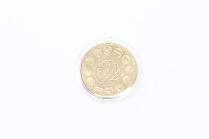 Ecu en bronze

Avers : profil de l'Europe...