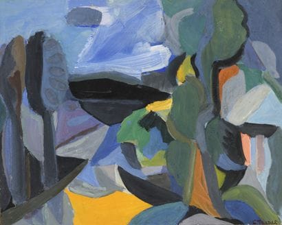 MAKRIS Constantin Georges, 1917-1984

Paysage

gouache...
