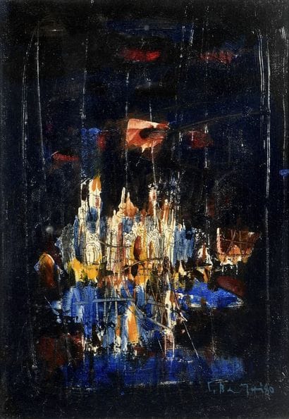 VAKIRTZIS Georges, 1923-1988

Cortège, 1980

huile...