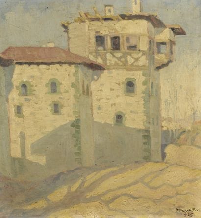 ASTERIADIS Agenor, 1898-1977

Maison, 9-25

huile...