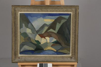 MAKRIS Constantin Georges, 1917-1984

Paysage...