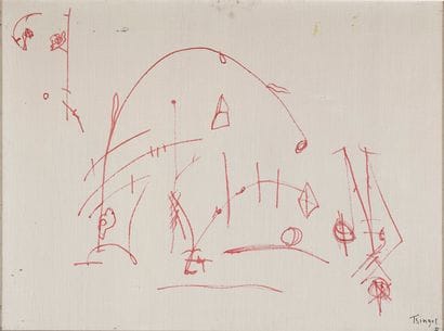 TSINGOS Thanos, 1914-1965

Sans titre, 1952-1955

huile...
