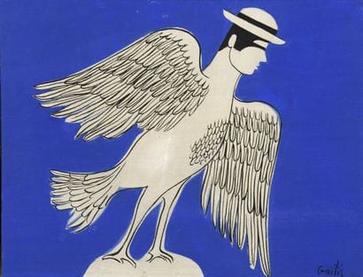 GAÏTIS Yannis, 1923-1984

Homme-oiseau

acrylique...