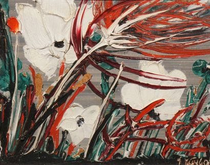 
TSINGOS Thanos, 1914-1965 

Fleurs blanches...