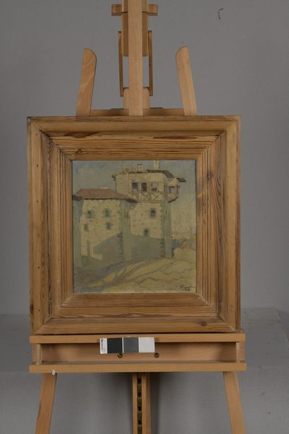 ASTERIADIS Agenor, 1898-1977

Maison, 9-25

huile...