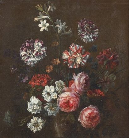 Attribué à Jean-Baptiste OUDRY (1686 - 1755)
Bouquet...