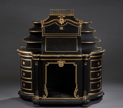 Paul SORMANI (1817-c.1877)
Bureau à cylinde...
