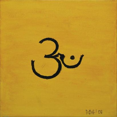 Sayed Haider RAZA
OM, 2008 Acrylique sur...