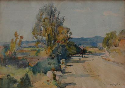 Louis Agricol MONTAGNÉ
Route ensoleillée...
