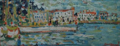 André COTTAVOZ
Les Hôtels blancs, 4-54 Huile...