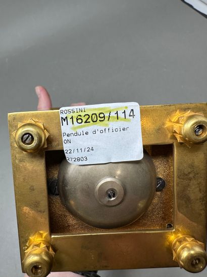 Pendule d'officier 
Dimensions : H. 12 -...