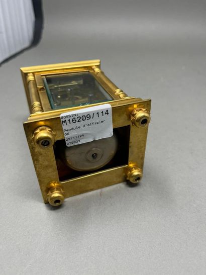 Pendule d'officier 
Dimensions : H. 12 -...
