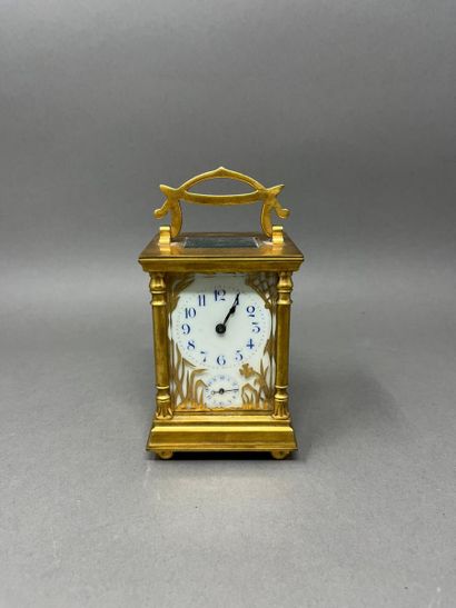 Pendule d'officier 
Dimensions : H. 12 -...