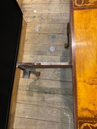 CURIEUSE ET RARE TABLE A JEUX A COMBINAISONS,...
