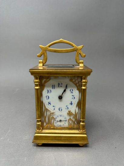 Pendule d'officier 
Dimensions : H. 12 -...