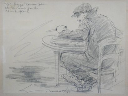BERINGS Louis, 1888-1966,
Ensemble de quatre...
